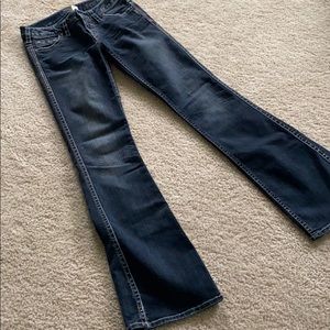 Silver Boot/Flare Jean